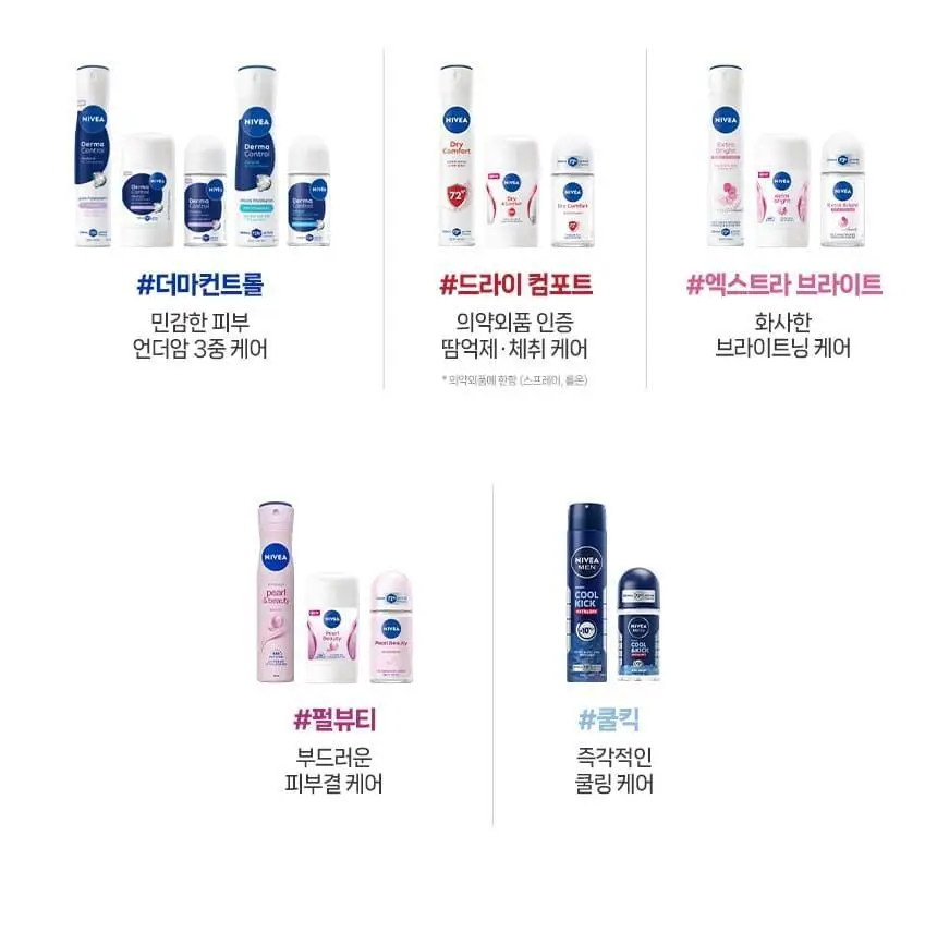 [NEW/저자극] 니베아 데오드란트 스틱 더마컨트롤 리스토어 50ml 상세페이지 12